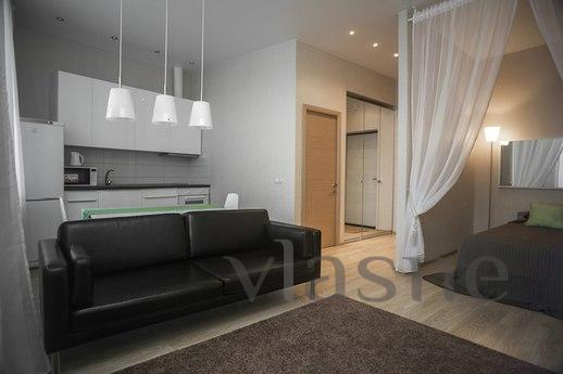 Stylish one-bedroom studio apartment, Almaty - apartment by the day