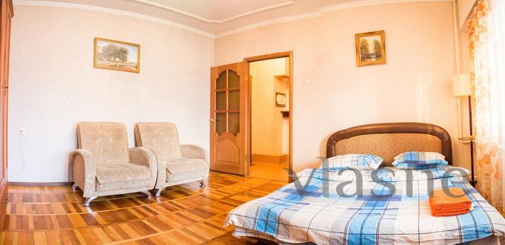 1 bedroom Abay-Manas, Center of Almaty, Алмати - апартамент за нощувки
