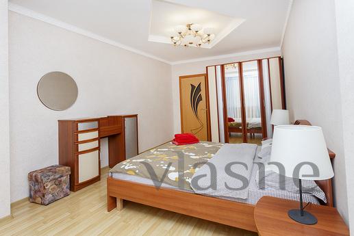 Cosy 3-room apartment. in LCD Nomad dail, Astana - apartment by the day