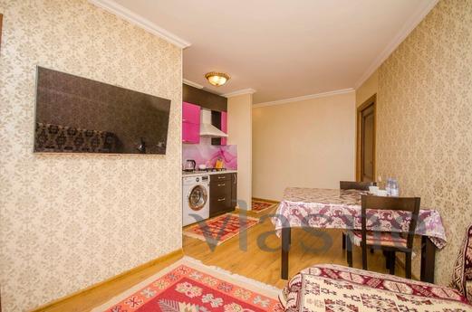 Rent 3 room  apartment, Almaty - apartment by the day
