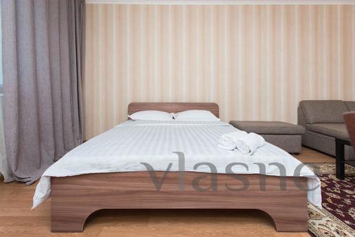 Comfortable apartment in a developed are, Almaty - apartment by the day