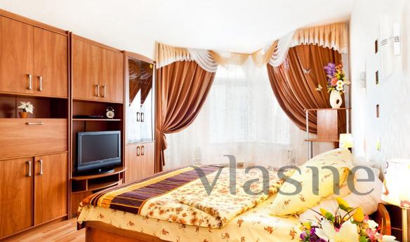 For rent 1-room apartment in the center of Almaty, daily LCD