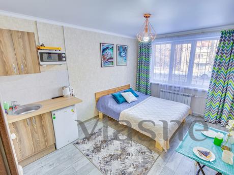 Double studio on Tole Bi Vesnovka, Алмати - апартамент за нощувки

