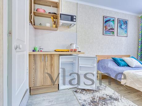 Double studio on Tole Bi Vesnovka, Алмати - апартамент за нощувки
