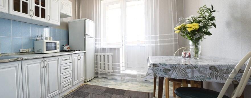 One-room apartment with a view of Alatau, Алмати - апартамент за нощувки
