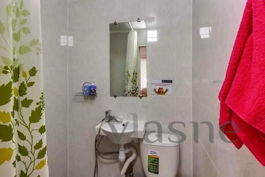 Studio is a room with a kitchenette and its own bathroom. Bu
