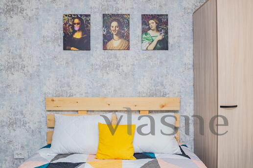 Studio is a room with a kitchenette and its own bathroom. Ho