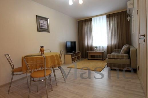 2-bedroom apartment is located at the intersection. Nauryzba