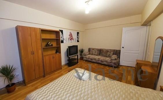 Сomfortable 1 room apt. at zhibek zholy., Almaty - apartment by the day