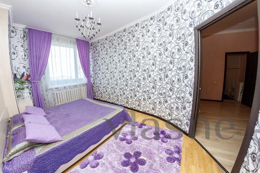 for rent in Astana on the left bank, Astana - apartment by the day