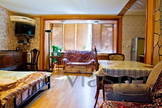 Cozy studio apartment in the center, Almaty - apartment by the day