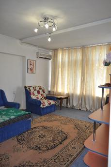 Rent 1-bedroom apartment for rent., Almaty - apartment by the day